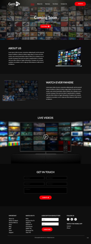 Web Design by pb for Point Dume Limited | Design: #24046153