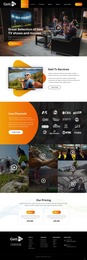 Web Design by pb for Point Dume Limited | Design: #24064938