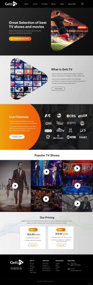 Web Design by pb for Point Dume Limited | Design: #24091331