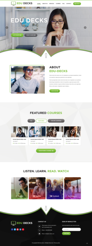 Web Design by pb for this project | Design: #24146764