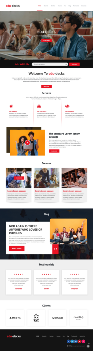 Web Design by pb for this project | Design: #24146898