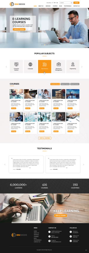 Web Design by pb for this project | Design: #24146907