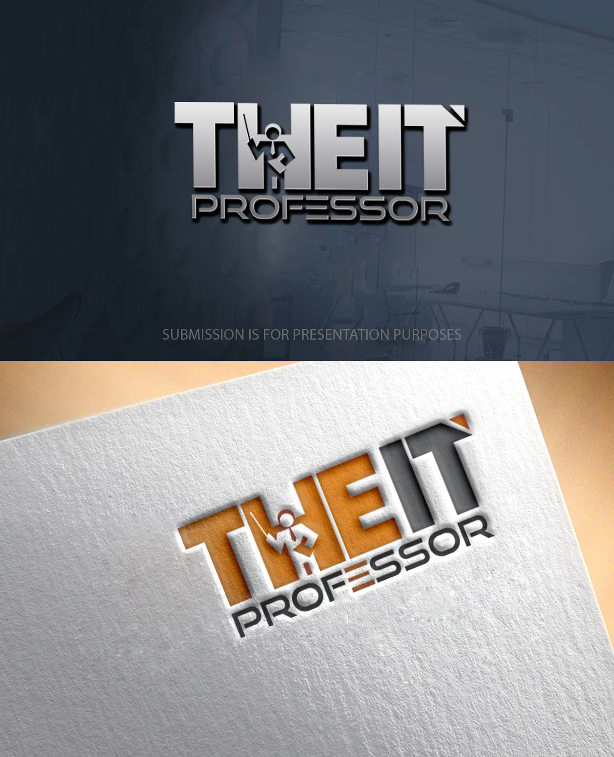Logo Design by graphicevolution for The IT Professor | Design #24028289