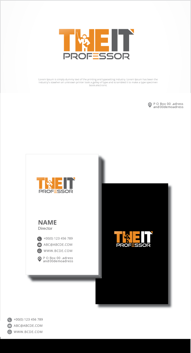 Design de Logo par graphicevolution pour The IT Professor | Design #24028315