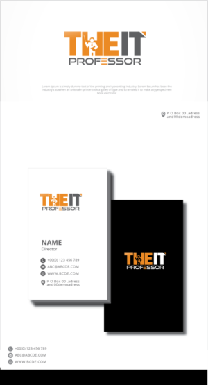 Logo-Design von graphicevolution für The IT Professor | Design: #24028315