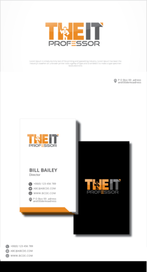 Logo-Design von graphicevolution für The IT Professor | Design: #24028437