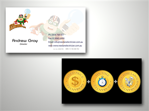 Diseño de Tarjeta de Presentación por Walidplus para Need An Electrician Pty Ltd | Diseño: #63459