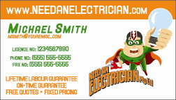 Diseño de Tarjeta de Presentación por Stellar Designs para Need An Electrician Pty Ltd | Diseño: #62590