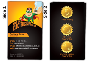Business Card Design by k.a.d.a. designs