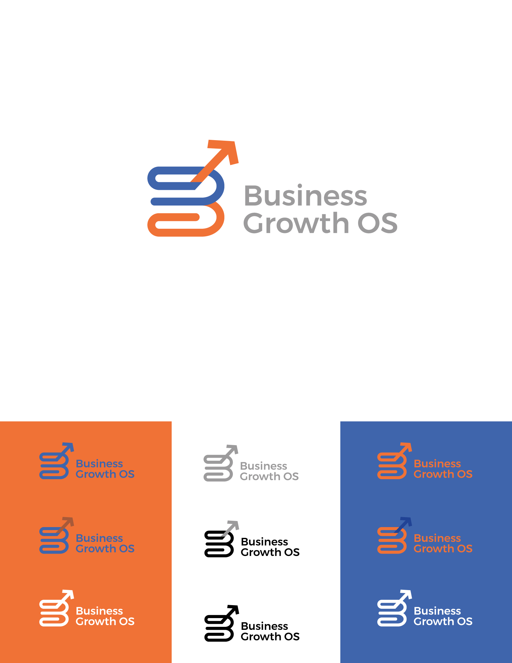 Logo Design by 68_Design for Business Growth OS Limited  | Design #24103245
