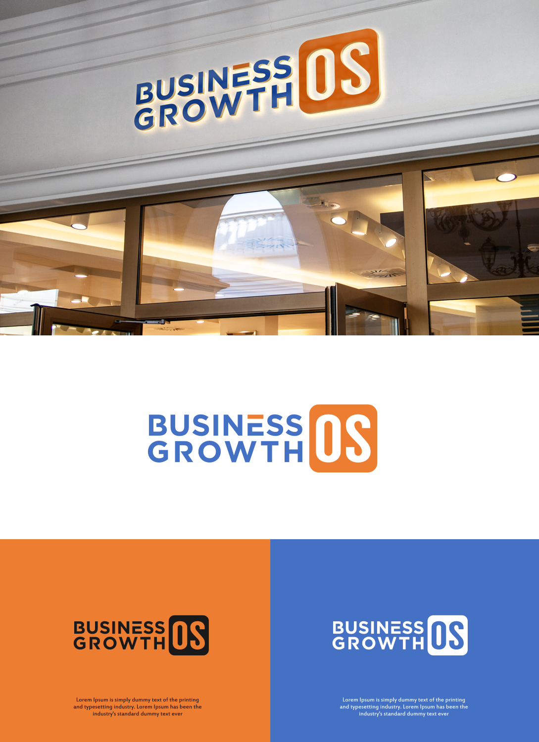 Logo Design by ArtDigital for Business Growth OS Limited  | Design #24100660
