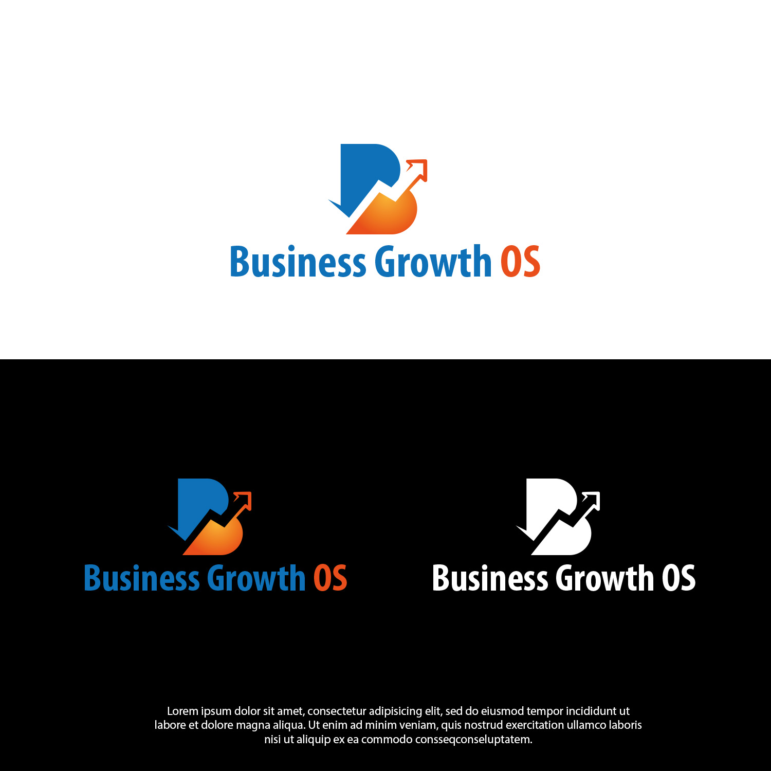 Logo Design by Finley Johnson for Business Growth OS Limited  | Design #24104302