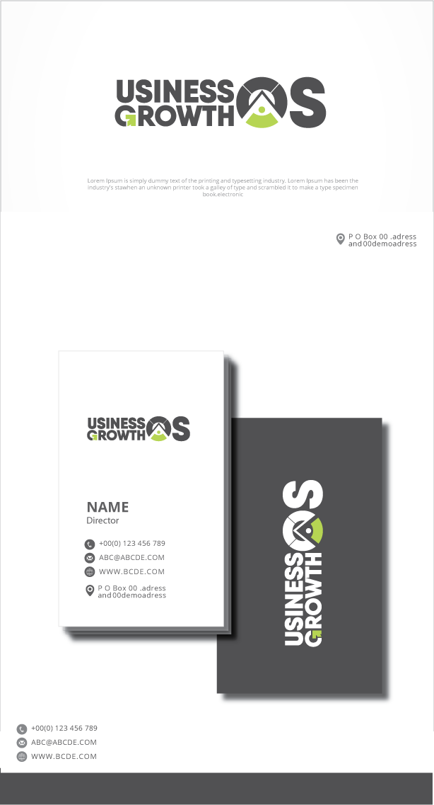 Logo Design by graphicevolution for Business Growth OS Limited  | Design #24043554