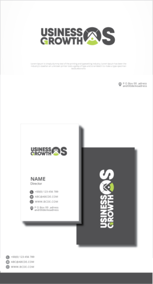 Logo Design by graphicevolution for Business Growth OS Limited  | Design: #24043554