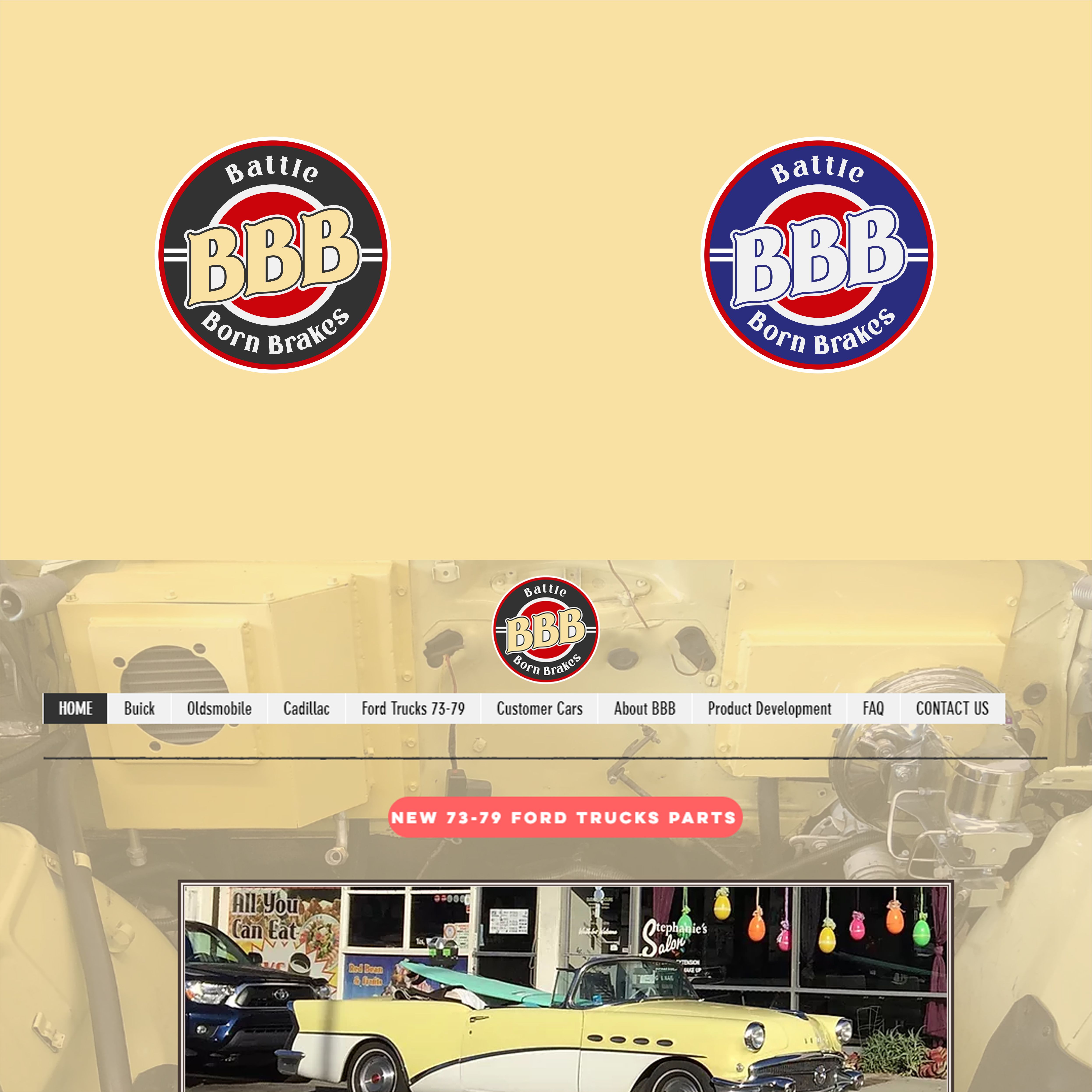 Logo Design by TULITU Stud. for Battle Born Brakes | Design #24037203
