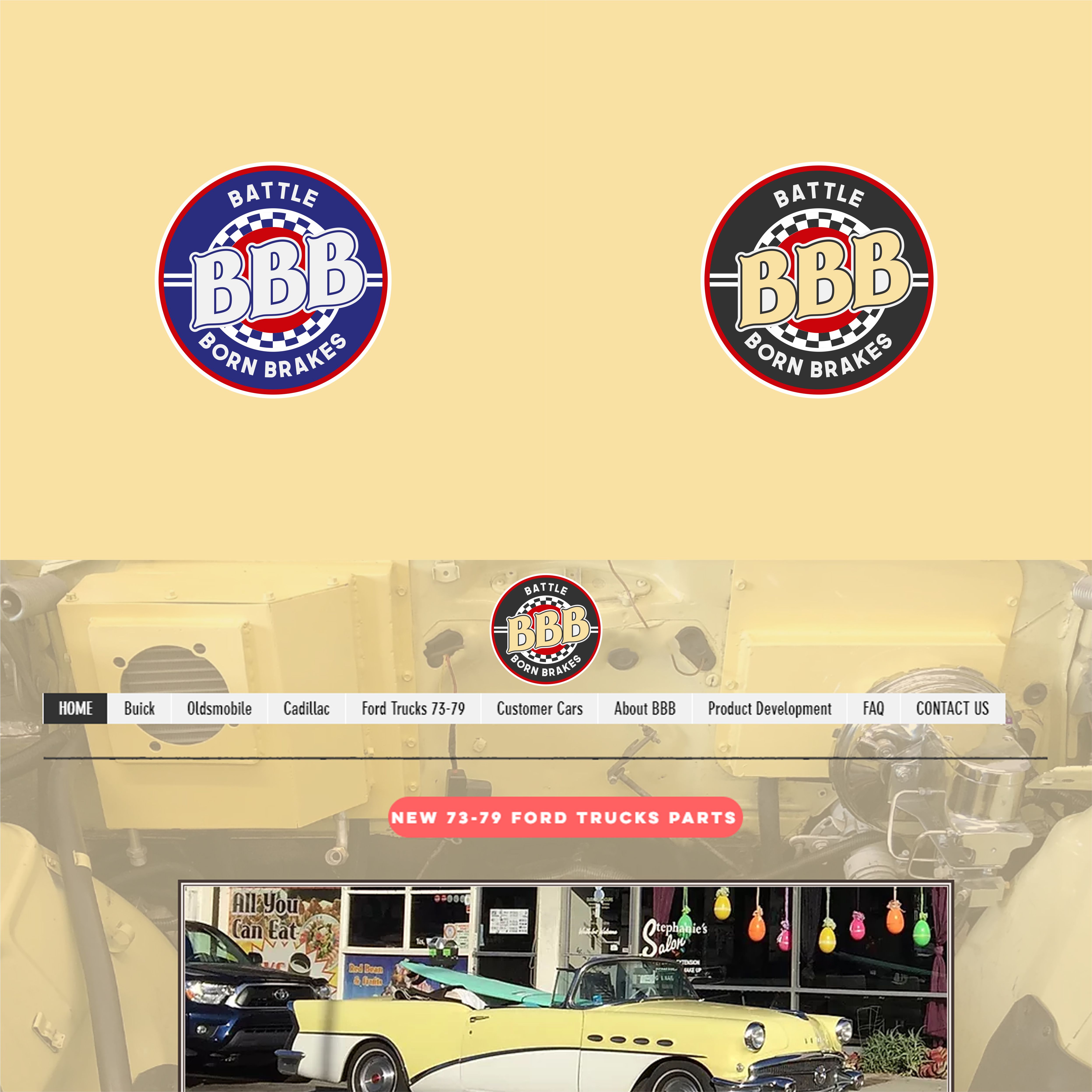 Logo Design by TULITU Stud. for Battle Born Brakes | Design #24038034