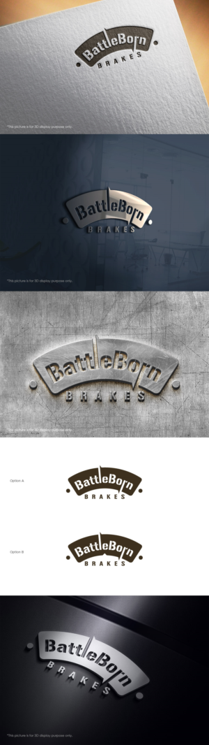 Logo Design by Matrix Studio for Battle Born Brakes | Design: #24037979