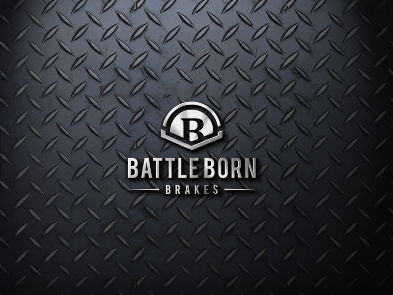 Logo Design by Aidenjar for Battle Born Brakes | Design #24033164