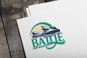 Logo Design by CreativeFlows 2 for Battle Born Brakes | Design: #24039137