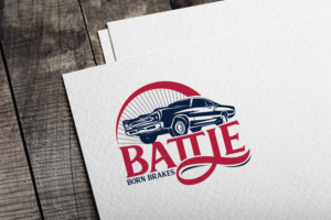 Logo Design by CreativeFlows 2 for Battle Born Brakes | Design: #24041377