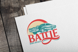 Logo Design by CreativeFlows 2 for Battle Born Brakes | Design: #24041378