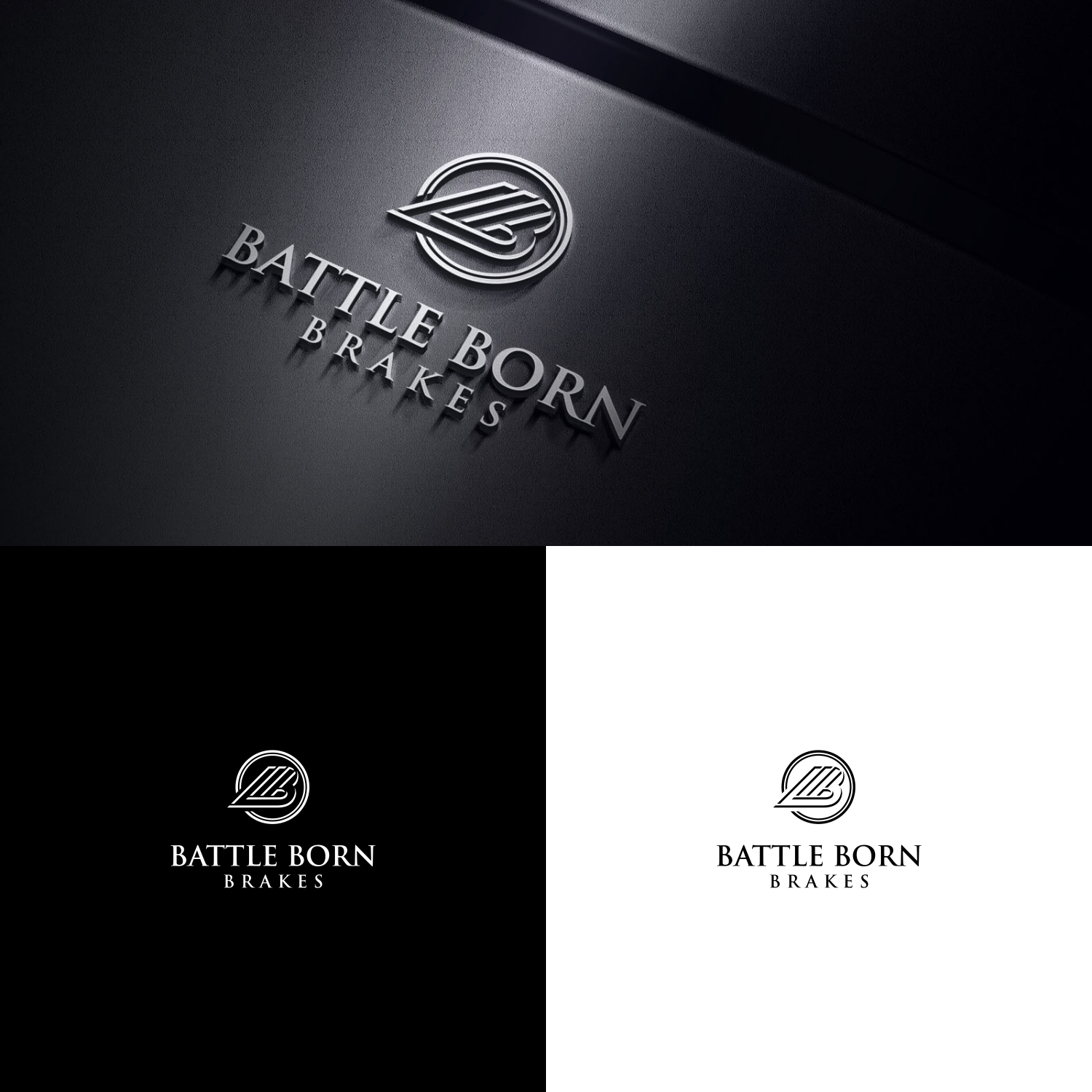 Logo Design by ZiangArt_Studio for Battle Born Brakes | Design #24035415