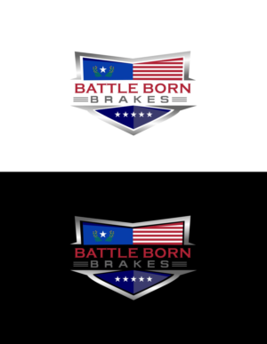 Logo Design by Praza for Battle Born Brakes | Design #24033733