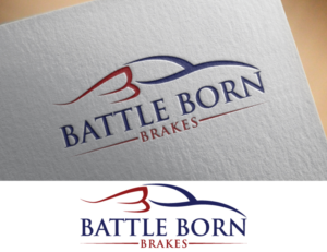 Logo Design by rakib 3 for Battle Born Brakes | Design: #24033459