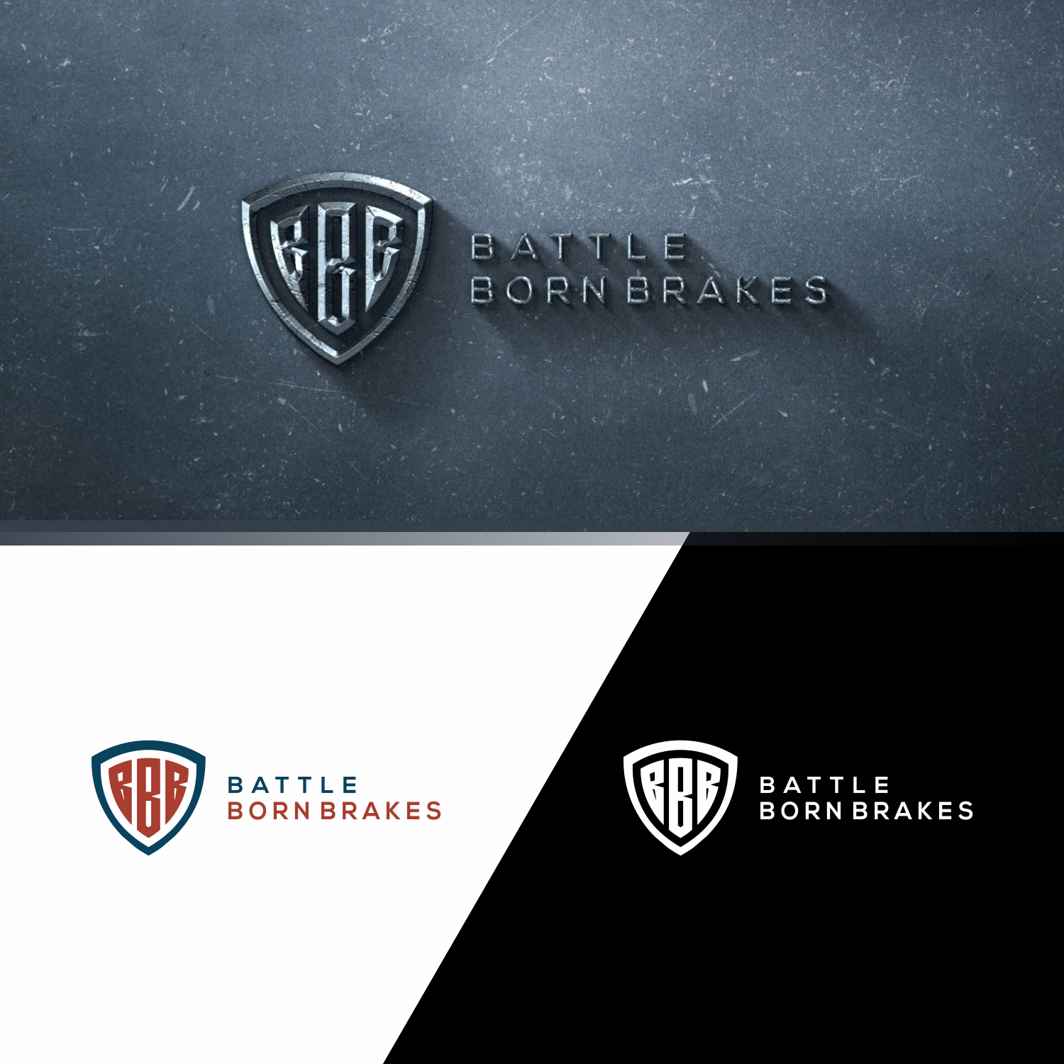 Logo Design by nomnome for Battle Born Brakes | Design #24035990