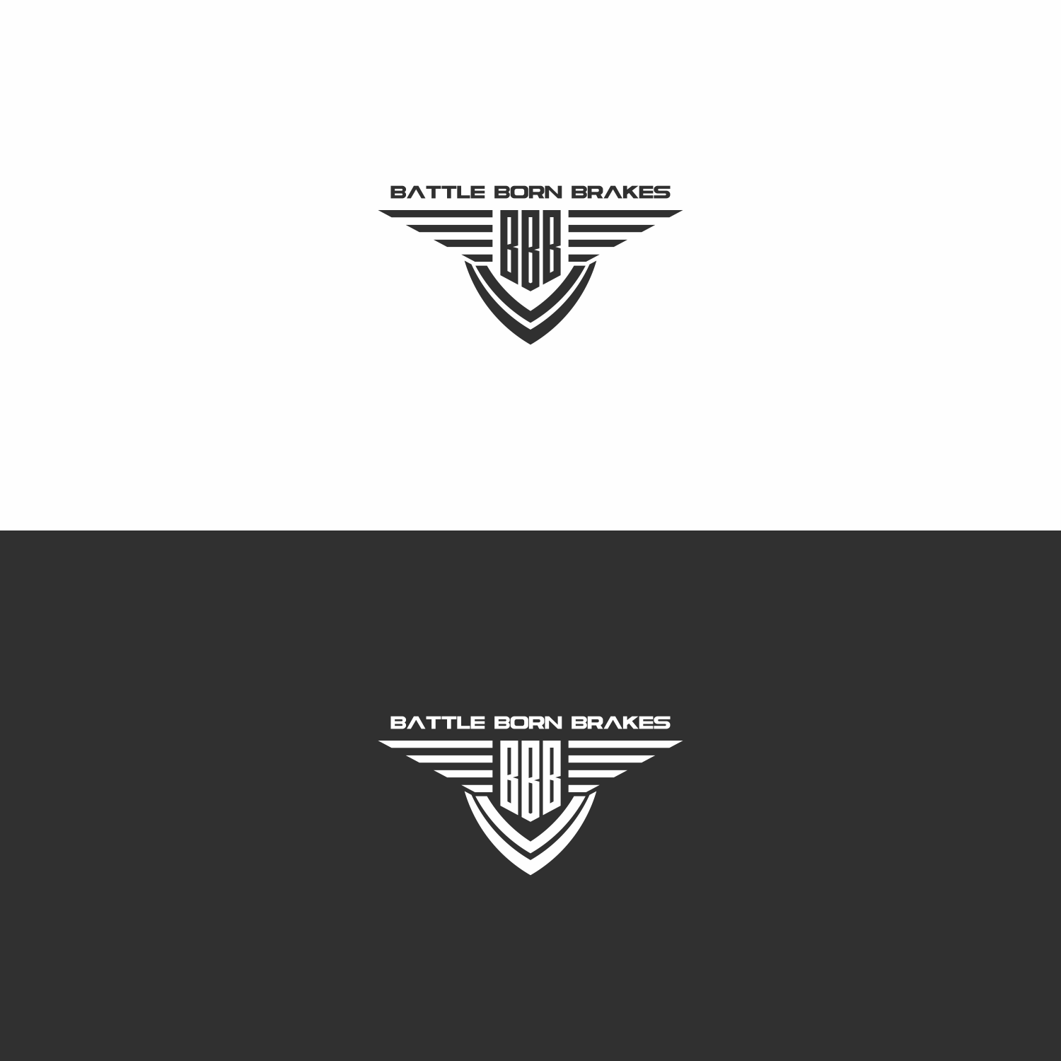 Logo Design by nomnome for Battle Born Brakes | Design #24066477