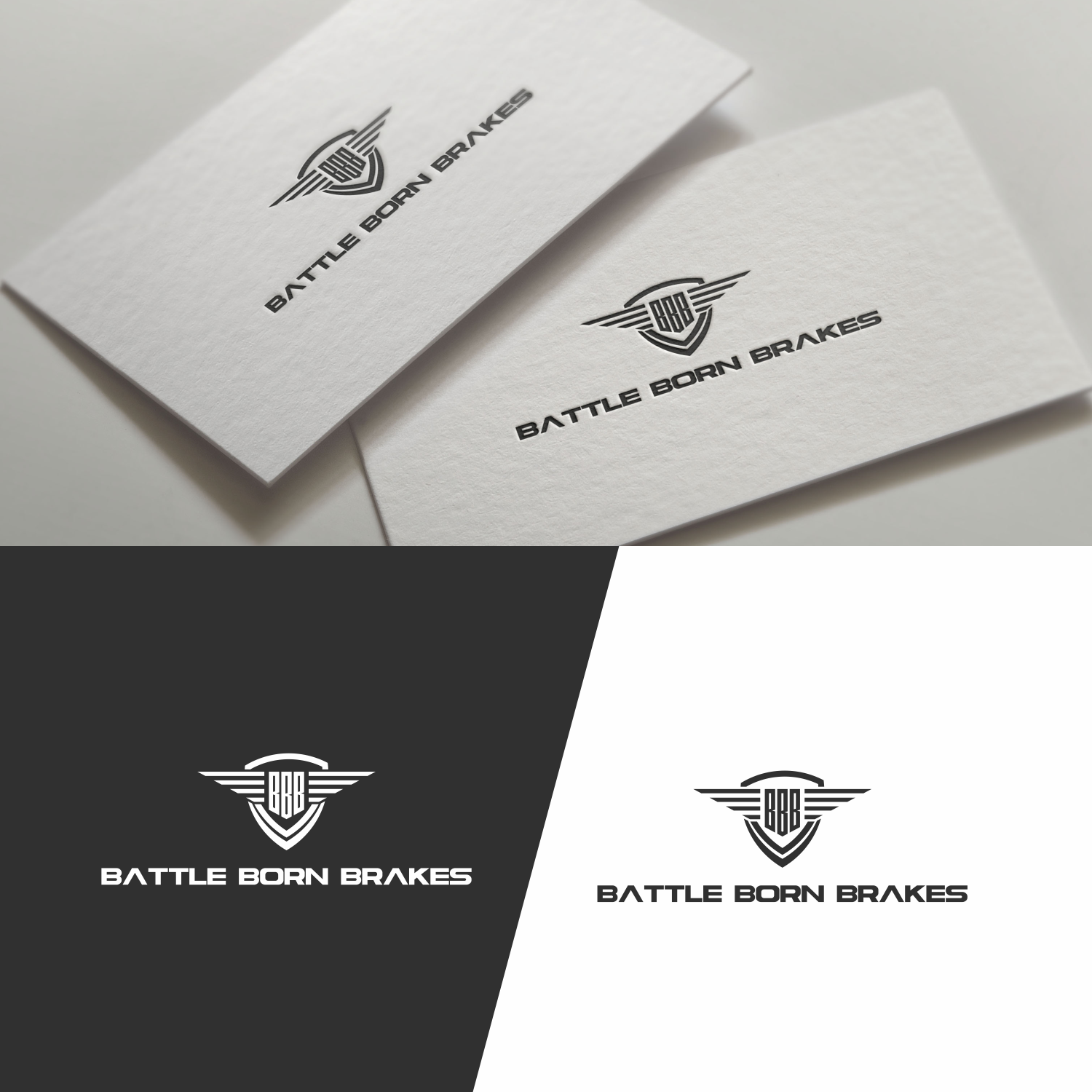 Logo-Design von nomnome für Battle Born Brakes | Design #24066500