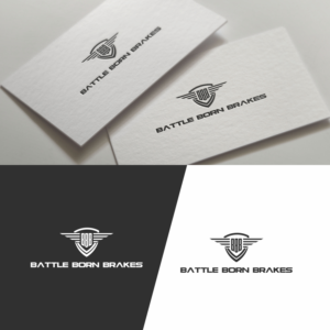 Logo Design by nomnome for Battle Born Brakes | Design: #24066500