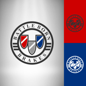 Battle Born Brakes | Logo Design by Gerald Design 3