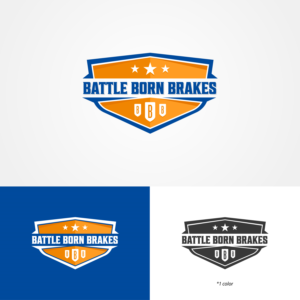 Logo Design by Graphics Farrukh 2 for Battle Born Brakes | Design #24032712