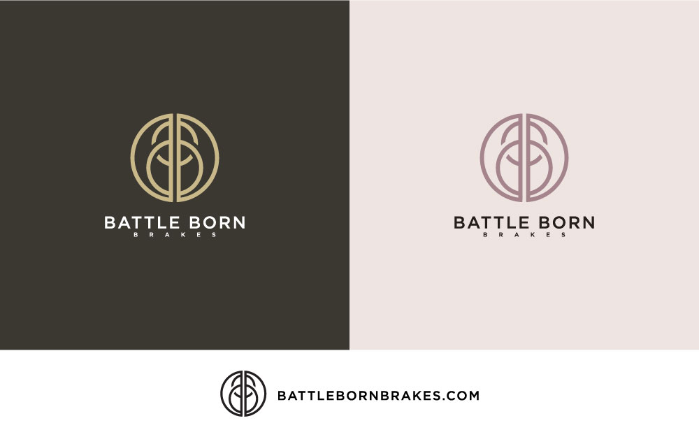 Logo Design by anrikz for Battle Born Brakes | Design #24031968