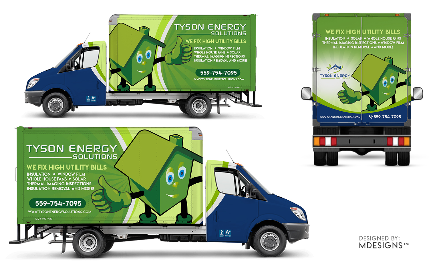 Diseño de Rotulación de Vehículo por MDesigns ™ para este proyecto | Diseño #24081365