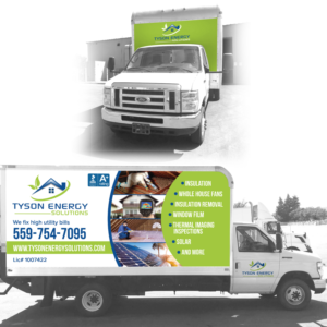 Box Truck wrap for an insulation company  | Car Wrap Design by Maxo-Biz