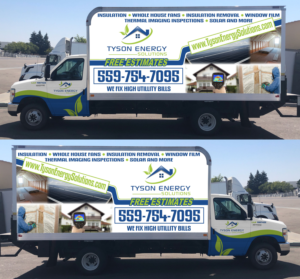 Box Truck wrap for an insulation company  | Car Wrap Design by The Faisal