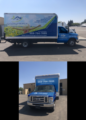 Box Truck wrap for an insulation company  | Car Wrap Design by StarGraphics
