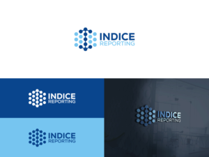 Indice Reporting | Logo Design by Slant Line Media