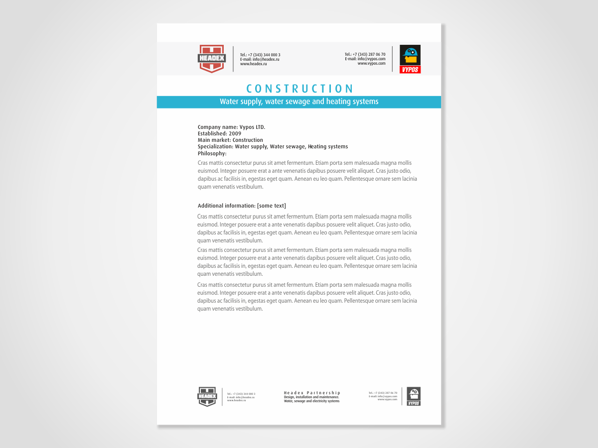 Stationery Design by HYPdesign for this project | Design #727137