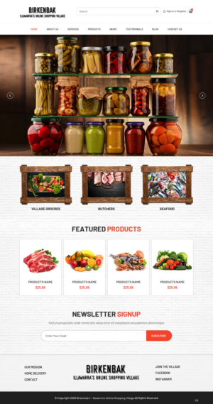 Web Design by pb for this project | Design #24055220