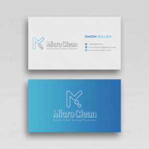 Business Card Design by WebixBD for MicroClean Limited | Design #24038087