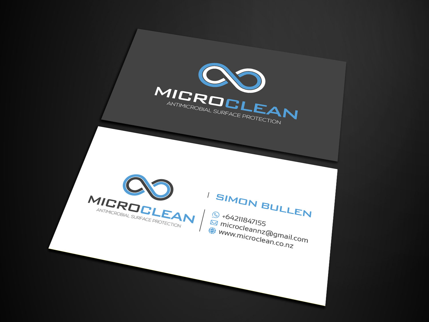Business Card Design by Verified artistry (Design garden) for MicroClean Limited | Design #24087327