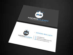 Diseño de Tarjeta de Presentación por Verified artistry (Design garden) para MicroClean Limited | Diseño: #24087328