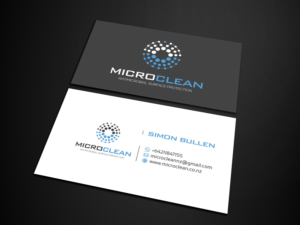 Diseño de Tarjeta de Presentación por Verified artistry (Design garden) para MicroClean Limited | Diseño: #24087329