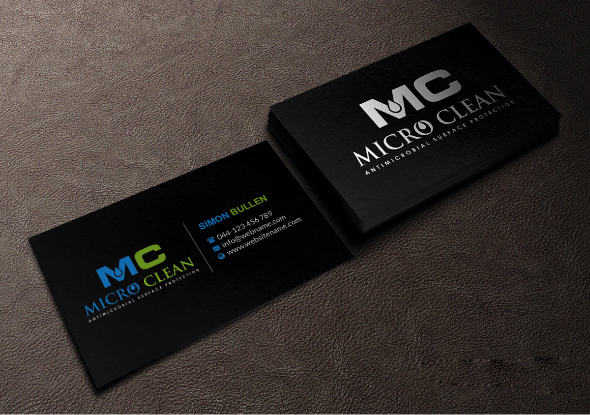 Business Card Design by Creations Box 2015 for MicroClean Limited | Design #24037389