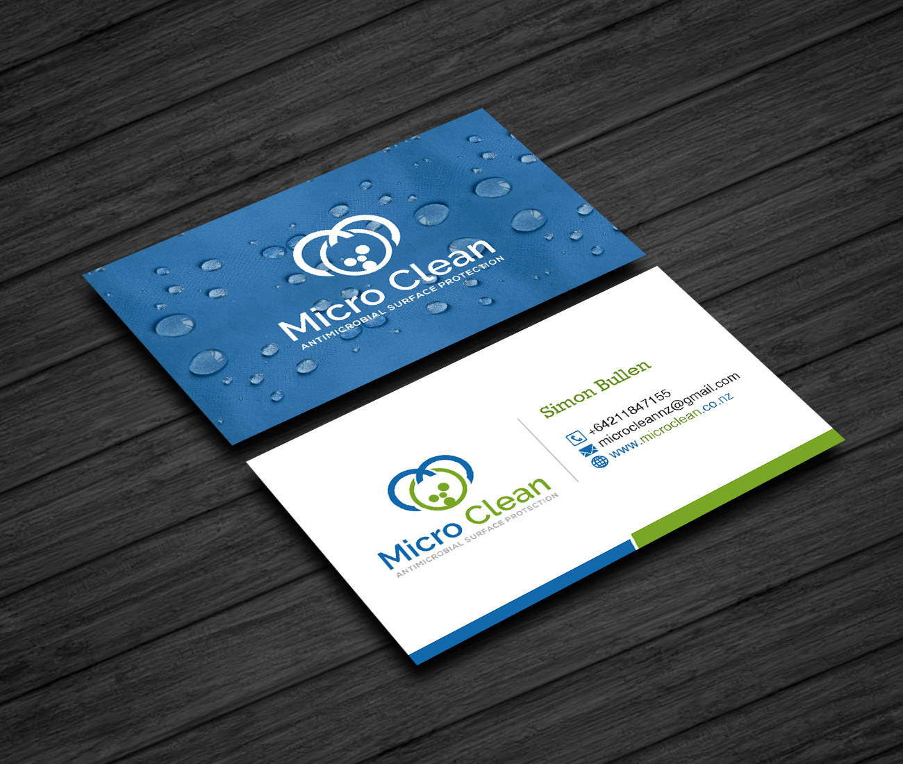 Diseño de Tarjeta de Presentación por Creations Box 2015 para MicroClean Limited | Diseño #24045884