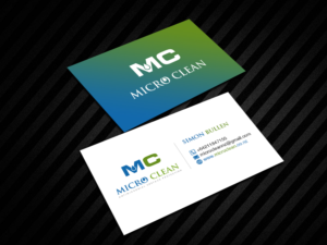 Diseño de Tarjeta de Presentación por Creations Box 2015 para MicroClean Limited | Diseño: #24045893