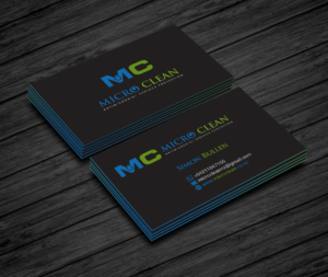 Diseño de Tarjeta de Presentación por Creations Box 2015 para MicroClean Limited | Diseño: #24045895